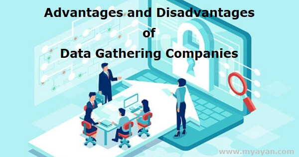 Advantages and Disadvantages of Data Gathering Companies