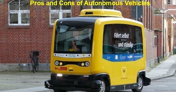 Pros and Cons of Autonomous Vehicles
