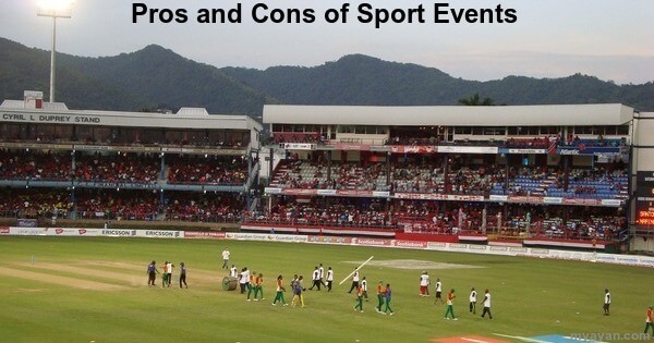 Pros and Cons of Sport Events